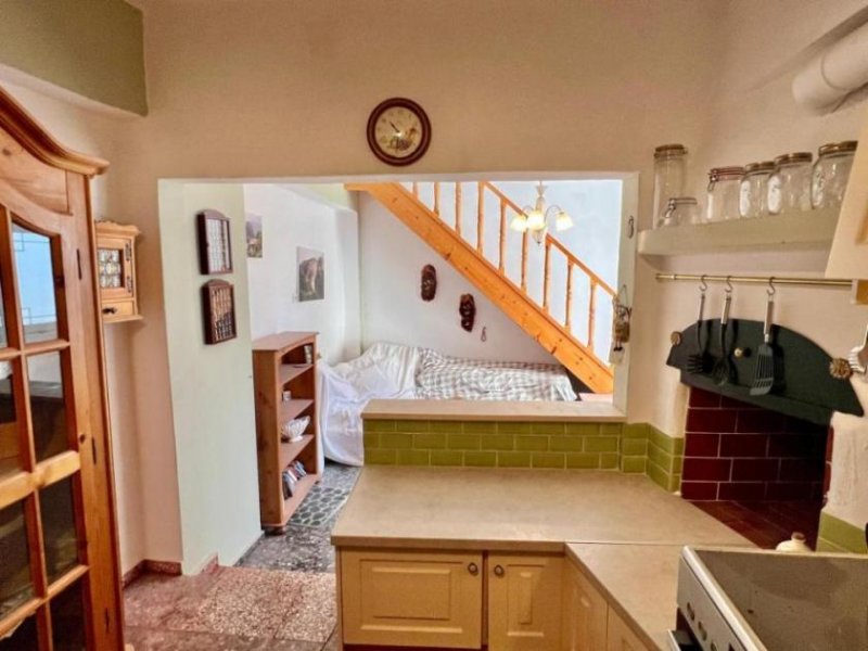 Kritsa Kreta, Kritsa: Drei-stöckiges Dorfhaus mit zwei Schlafzimmern und schöner Aussicht Haus kaufen